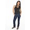 Dovetail Workwear Women's Utility Pant, 000, Indigo Denim, 85% cotton / 14% polyester / 1% spandex DWF18P2D-502-000x32 - alternate 1